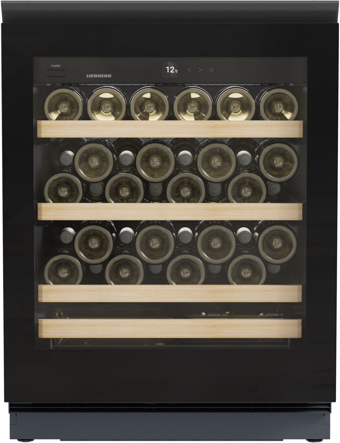 UWgb 3632-20 Unterbau-Weintemperierschrank anthrazit