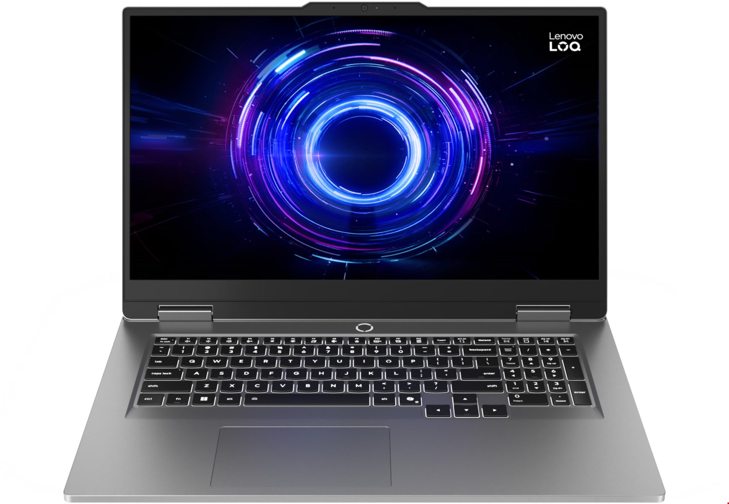 LOQ 17IRX10 (83JH0078GE) 43,94 cm (17,3") Gaming Notebook luna grey, 16 GB RAM, 1000 GB SSD, Windows 11, Full HD (1920x1080), nVidia GeForce RTX 5050