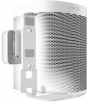 SOUND 4201 Lautsprecher-Wandhalterung für Sonos One (SL) & Play:1 weiß/aluminium