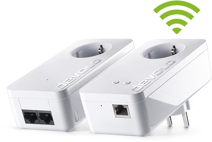 Devolo Dlan 550 Wifi Starter Kit Installation devolo dLAN 550+ WiFi Starter Kit | EURONICS