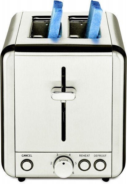 Toaster Steel Typ 8002 Kompakt-Toaster edelstahl