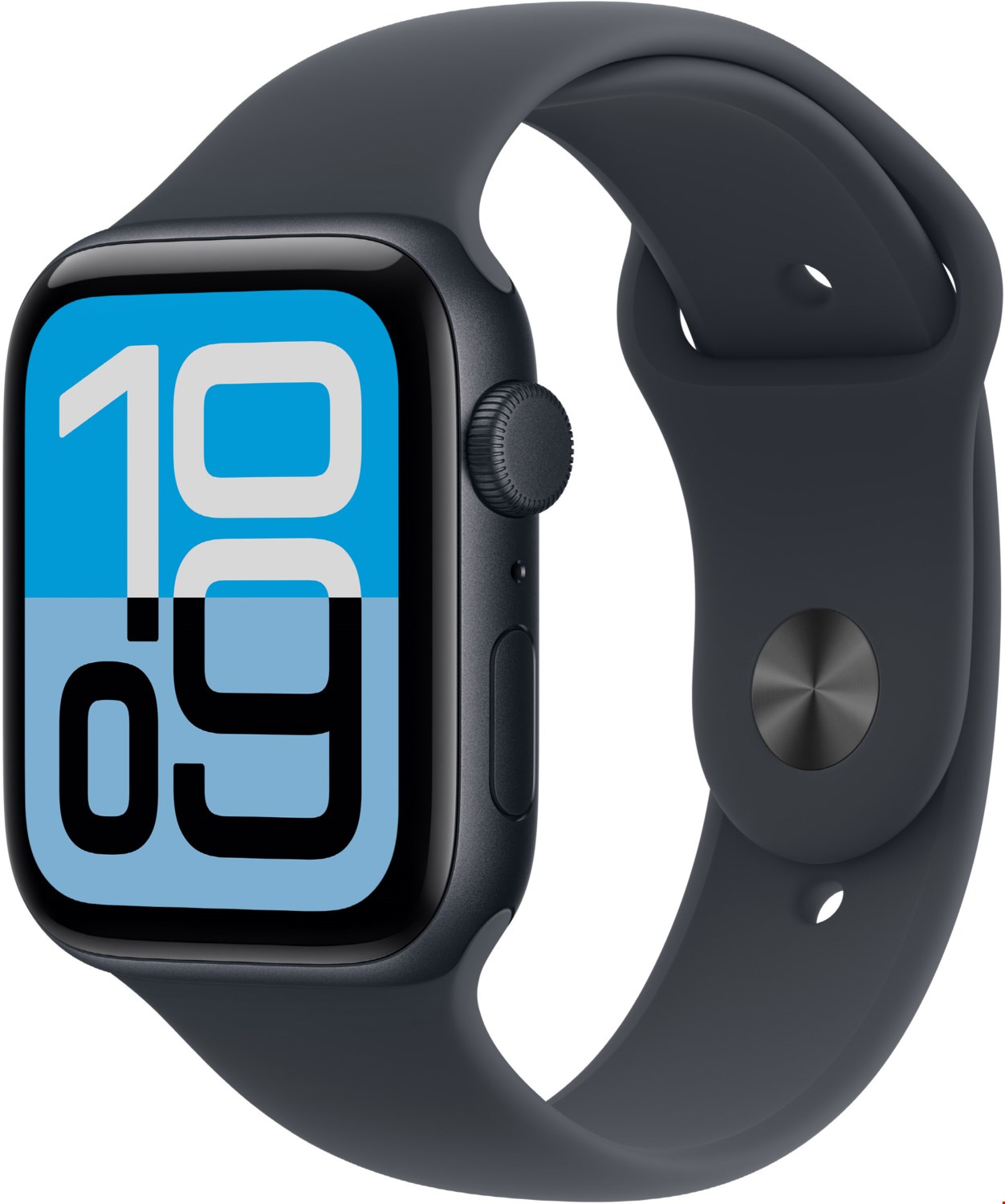 Image of Apple Watch SE 3 (44mm) GPS Smartwatch Alu mit Sportarmband S/M mitternacht/mitternacht