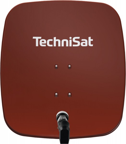 Parabola Satellitare TechniSat SATMAN 65 Plus, 65 Cm, Quattro-LNB 5/8mini, 4K UHD, Colore Antracite