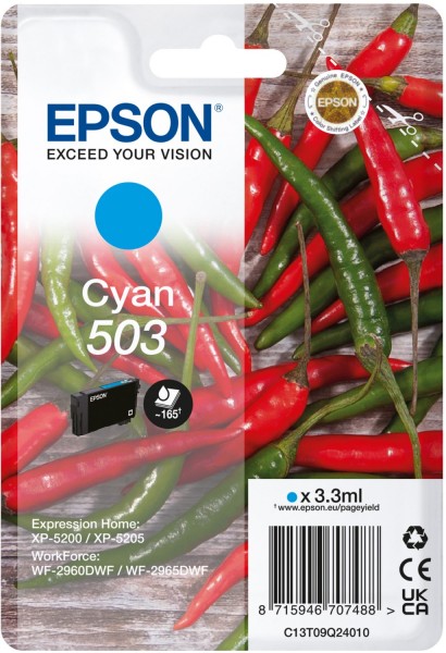 503 (3,3ml) Tintenpatrone cyan