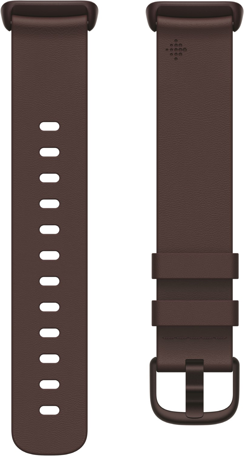 Leder Armband (L) Ersatzarmband für Charge 5 plum