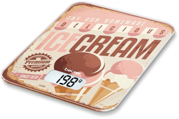 KS 19 Ice-Cream Küchenwaage dekor