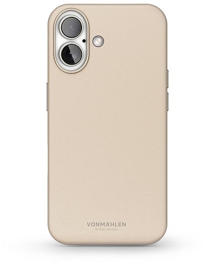 Image of Like Leather Case für iPhone 16 cream
