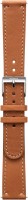 Leder-Armband (18mm) Ersatzarmband für Steel HR (36mm) braun