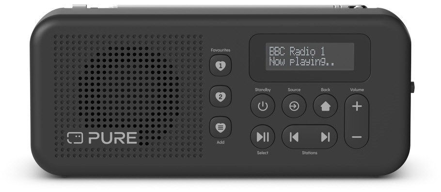 Elan Move Taschenradio schwarz