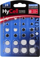 Knopfzellen-Set (24-teilig) Knopfzelle silber