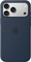 Silikon Case mit MagSafe für iPhone 17 Pro Max mitternacht