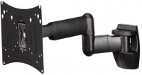 TV-Wandhalterung Fullmotion (42") 1 Stern, 2 Arme schwarz