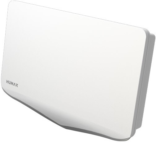 Flat H40D Single Flachantenne hellgrau