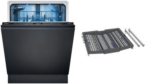 SN65EXS1BD Vollintegrierbarer 60 cm Geschirrspüler bestehend aus SN65EX01BD + SZ36DX04
