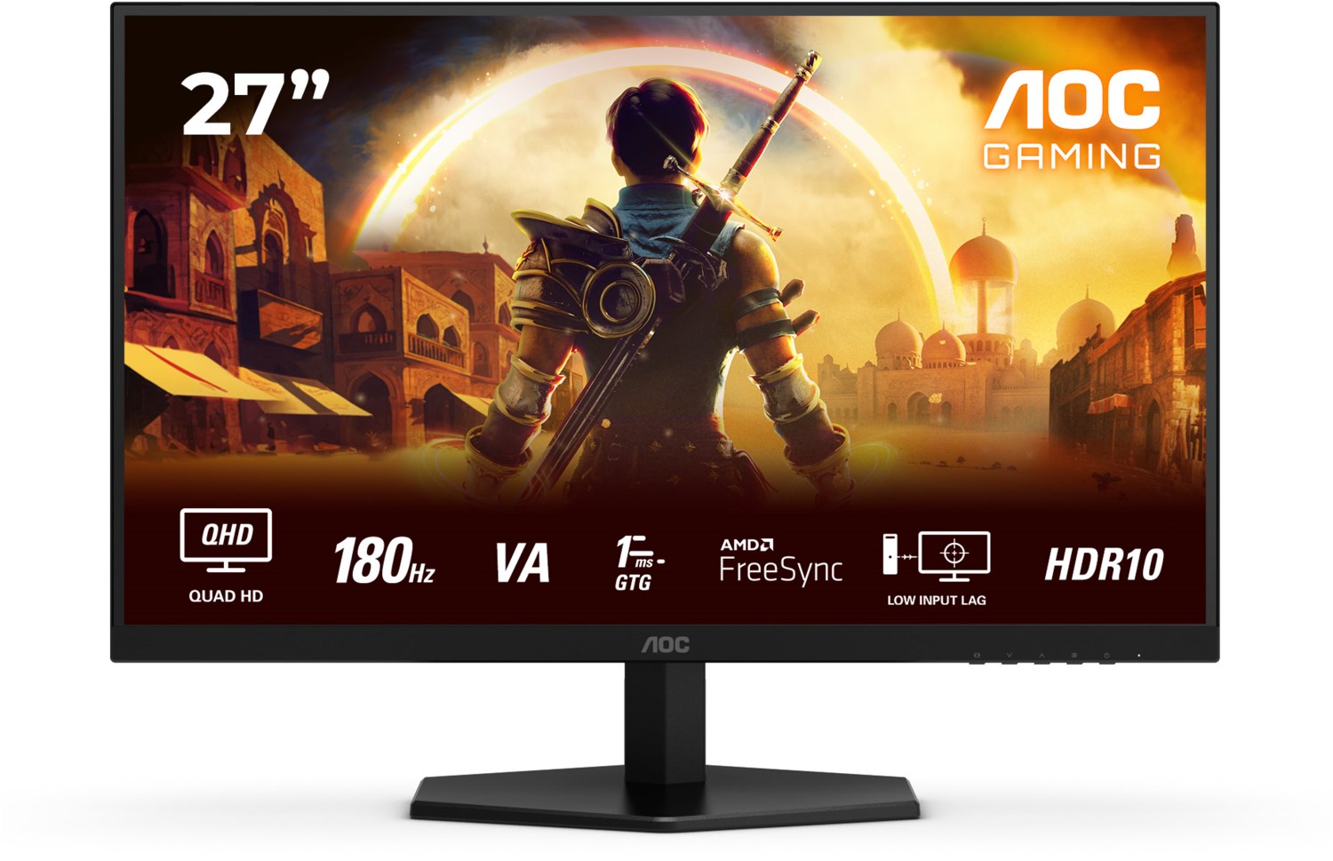 Q27G42XNE 69 cm (27") Gaming Monitor schwarz/rot
