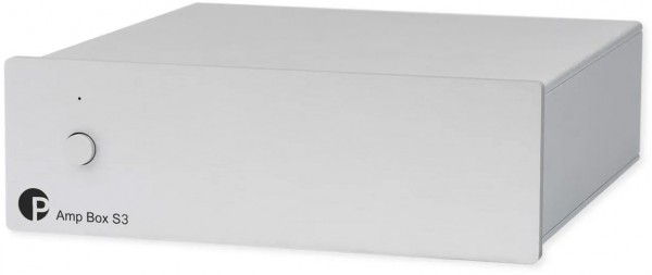 Amp Box S3 Stereo-Endstufe silber