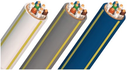 CAT700 Pearl Spule (152m) Netzwerkkabel weiß