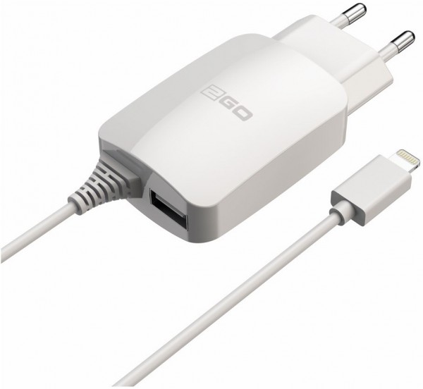 Lightning/USB Ladegerät weiß