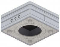 Euroboxx M Einbaugehäuse für Inwall I52