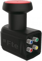 eXcellento Black Quattro LNB schwarz/rot