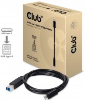 USB 3.1 Gen 2 Type-C > USB B (1m) Stecker > Stecker