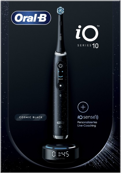 Oral-B IO Series 10 Elektrische Zahnbürste Cosmic Black | EURONICS