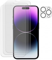 Schutzglas-Set für iPhone 14 Pro transparent