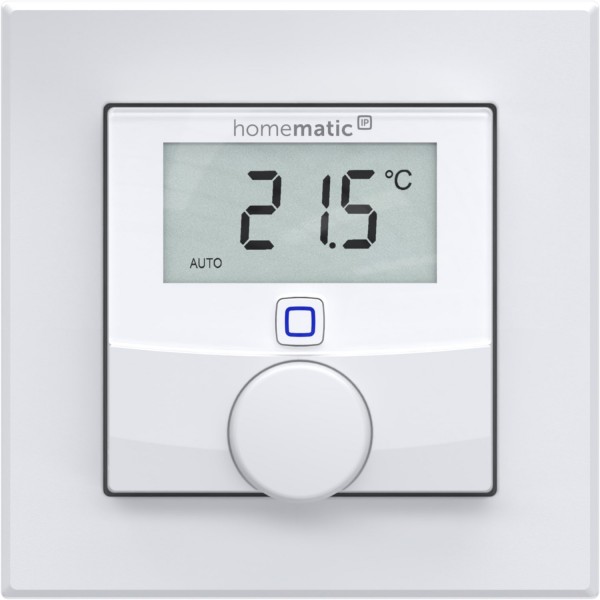 Wandthermostat mit Luftfeuchtigkeitssensor weiß