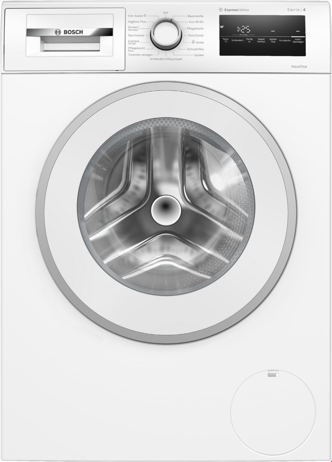 WAN282H5 Stand-Waschmaschine-Frontlader weiß, 8 kg, 1400 U/min, Serie 4, 71 dBA