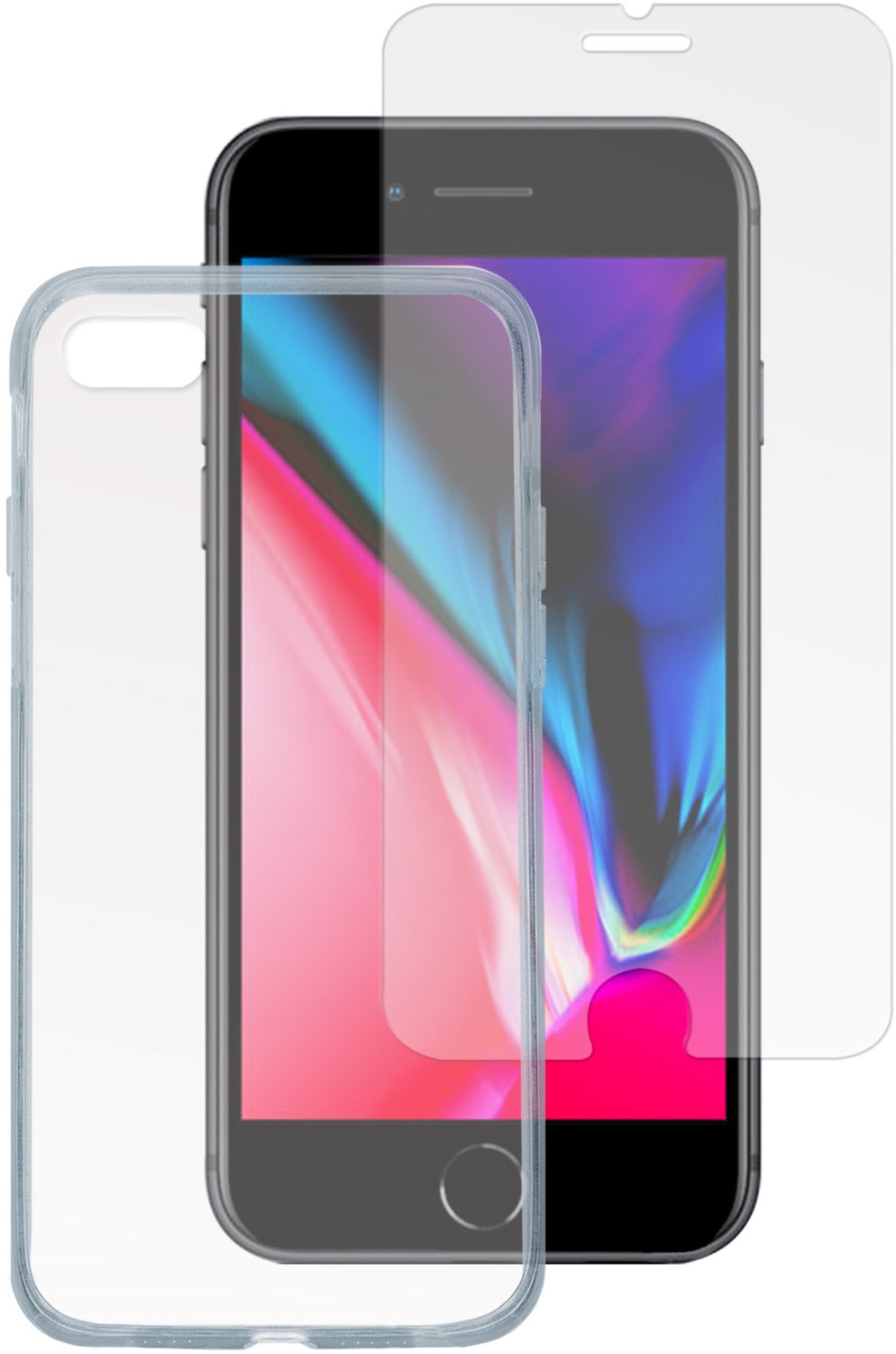Image of 360° Protection Set X-Pro Clear für iPhone 8/SE 2020/SE 2022 transparent