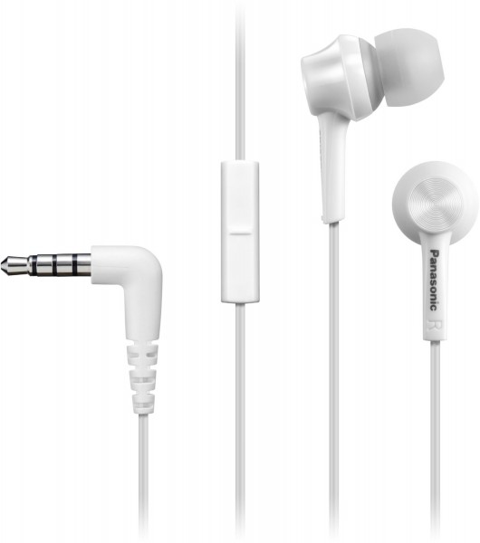 RP-TCM105E-W In-Ear-Kopfhörer mit Kabel