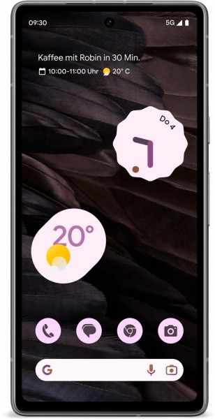 Pixel 7a Smartphone charcoal, 128 GB Speicher, 8 GB RAM, 64 MP Kamera, 6,1 Zoll Display, 5G, Android