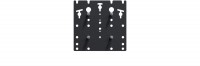 Wall Mount Slim Wandhalter 221 schwarz