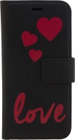 Book & Cover Love für Galaxy S7 schwarz