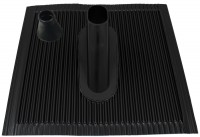 Montageset mit Alu-Dachziegel 48/50mm für SPAHA48 schwarz