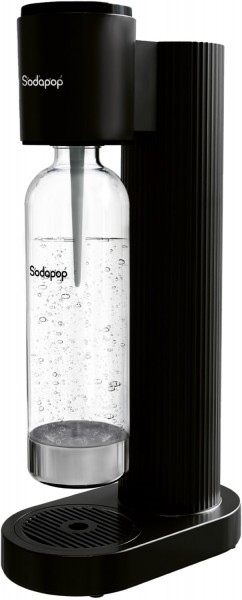 COOPER inkl. 1 PET Flasche (850ml) ohne CO2 Zylinder schwarz