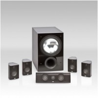 Cinema XL Set III 5.1 A/V-Laustsprechersystem mit Aktiv-Subwoofer Alu schwarz hochglanz