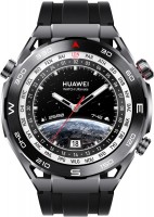 Watch Ultimate Smartwatch mit HNBR-Band black zirkon