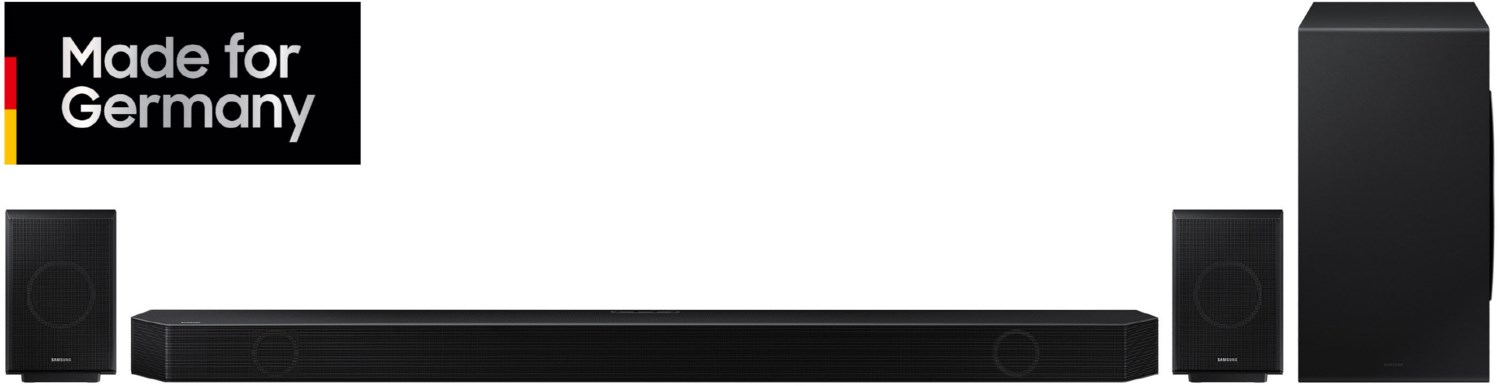 Samsung HW Q995B Soundbar Subwoofer Surround schwarz  - Onlineshop EURONICS