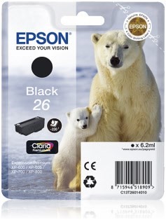 26 Claria Premium Tintenpatrone schwarz