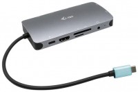 USB-C Nano HDMI/VGA Dock (100W) Metal silber