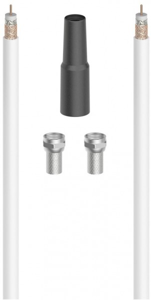 SAT-Anschluss-Kit 100dB (10m)