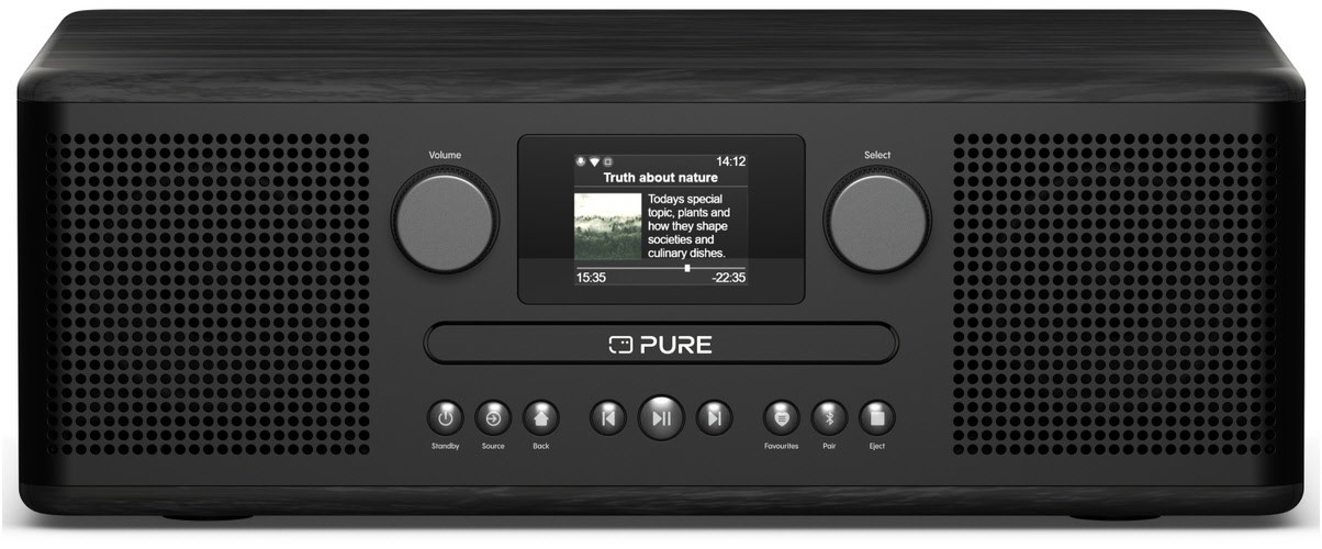 Classic H4i Internetradio esche schwarz