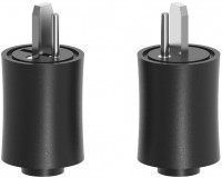 Lautsprecherstecker 2 Stück schraubbar schwarz