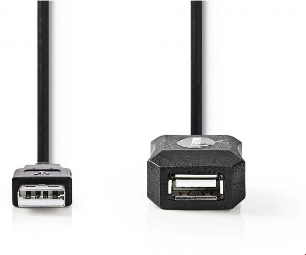 CCGL60EXTBK200 Aktiv USB Kabel 20m USB 2.0 Stecker > Buchse schwarz