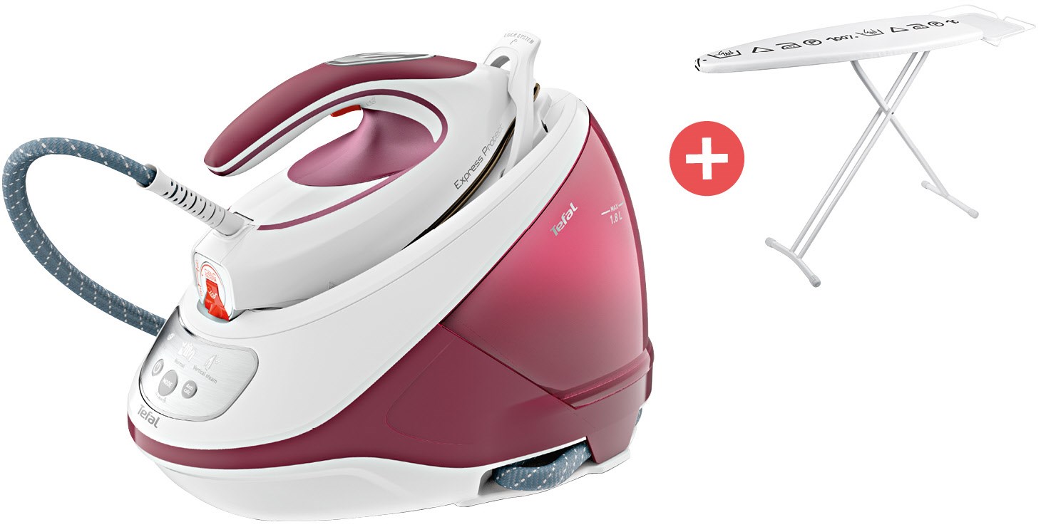 SV9201 Express Protect Dampfbügelstation + Dein Geschenk: Tefal TI1200 Bügeltisch