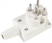 Schutzkontaktstecker (400V/16A) weiss