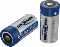 RCR123 (850mAh) Akku silber