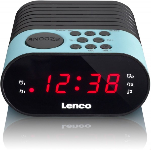 CR-07 Uhrenradio blau