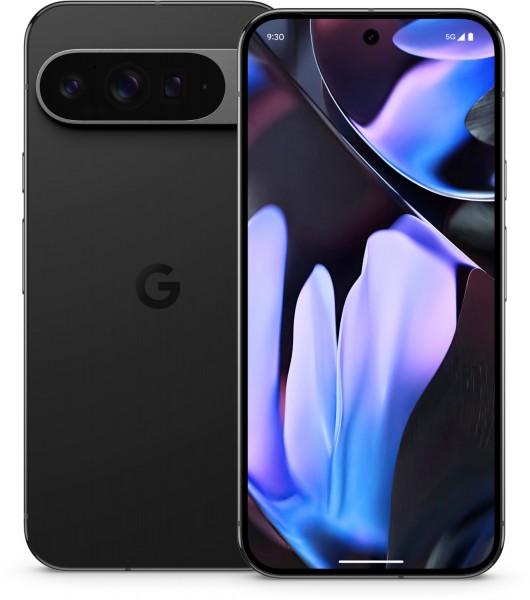 Pixel 9 Pro XL (128GB) Smartphone obsidian, 16 GB RAM, 50 MP Kamera, 6,7 Zoll Display, 49,5 Std. Akku, 5G, Android